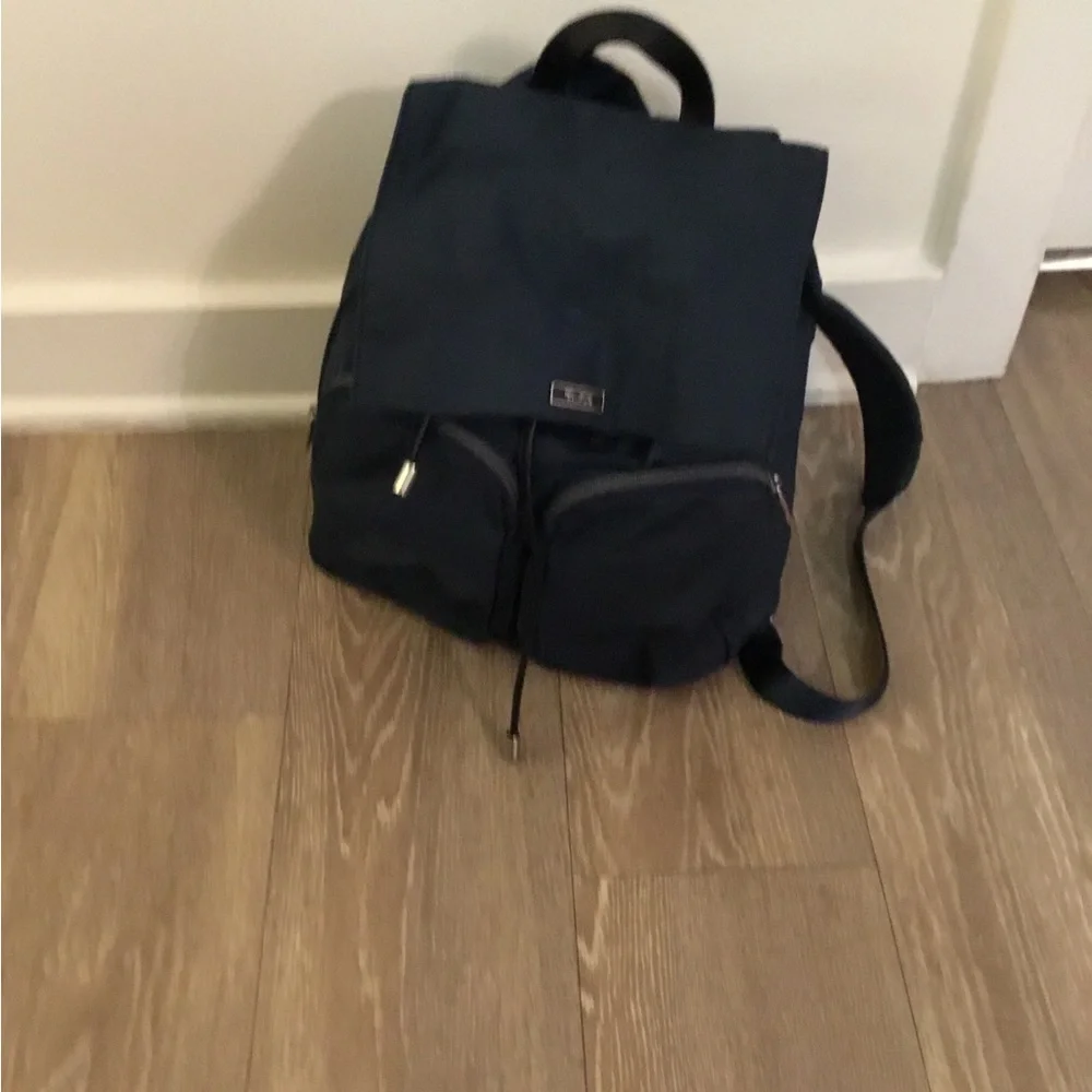 Tumi Navy Backpack